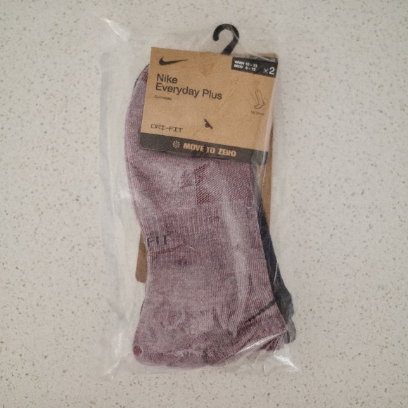 Nike Other - Nike Everyday Plus No Show Socks 2 pairs - New